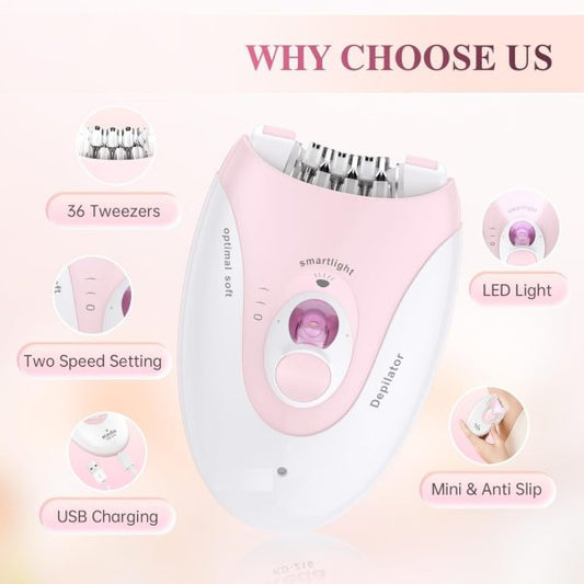 Daling DL-6032 Womenโs Cordless Epilator